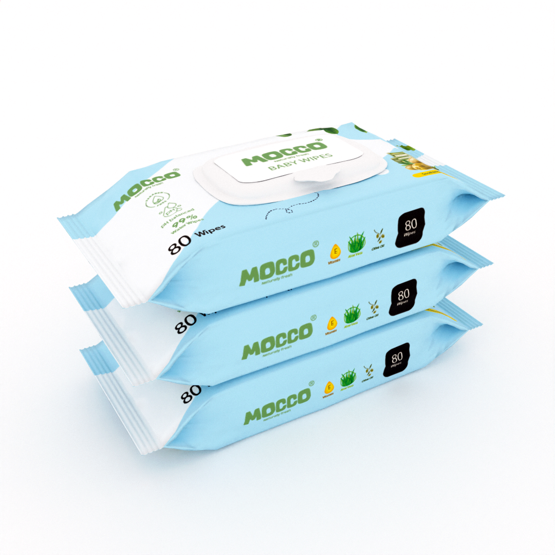 Baby Wipes with Olive oil