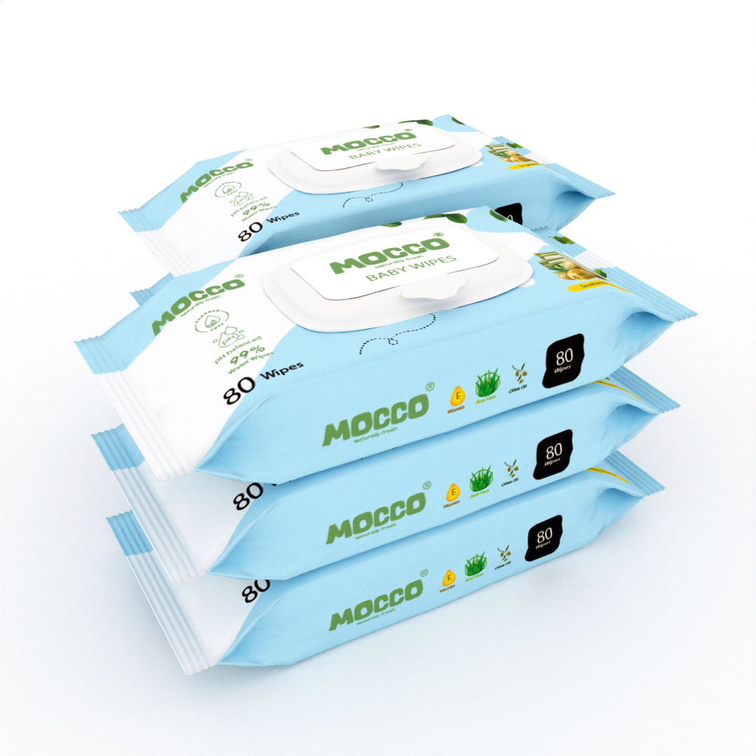 Baby Wipes with Olive oil